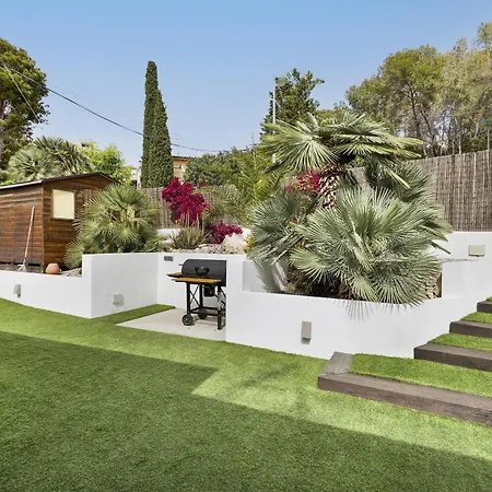 Casa Con Piscina Privada En Sitges 別荘
