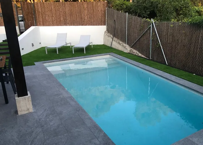 Casa Con Piscina Privada En Sitges 別荘