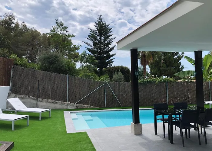 Casa Con Piscina Privada En Sitges Nyaraló Sant Pere de Ribes