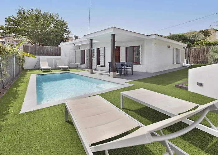 Casa Con Piscina Privada En Sitges Nyaraló *