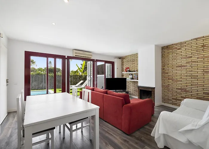 Casa Con Piscina Privada En Sitges Nyaraló *