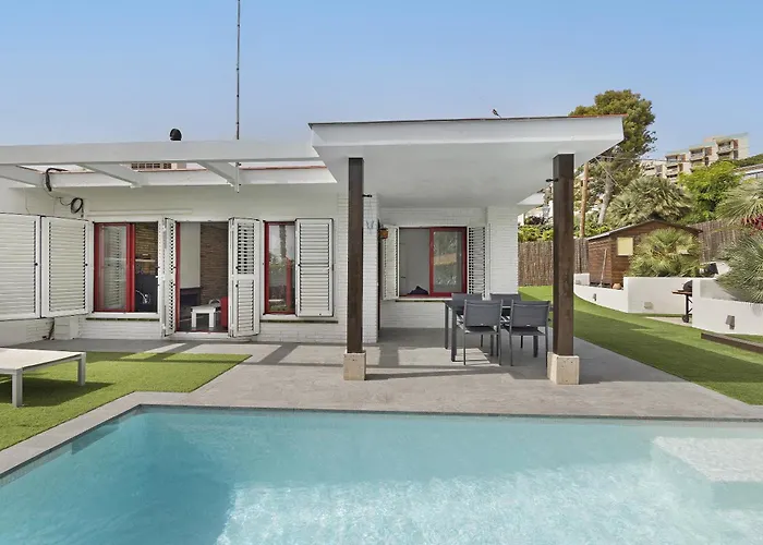 Nyaraló Casa Con Piscina Privada En Sitges *
